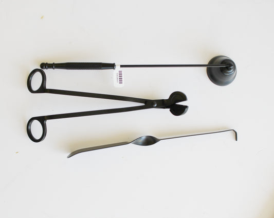 Matte Black Candle Tools