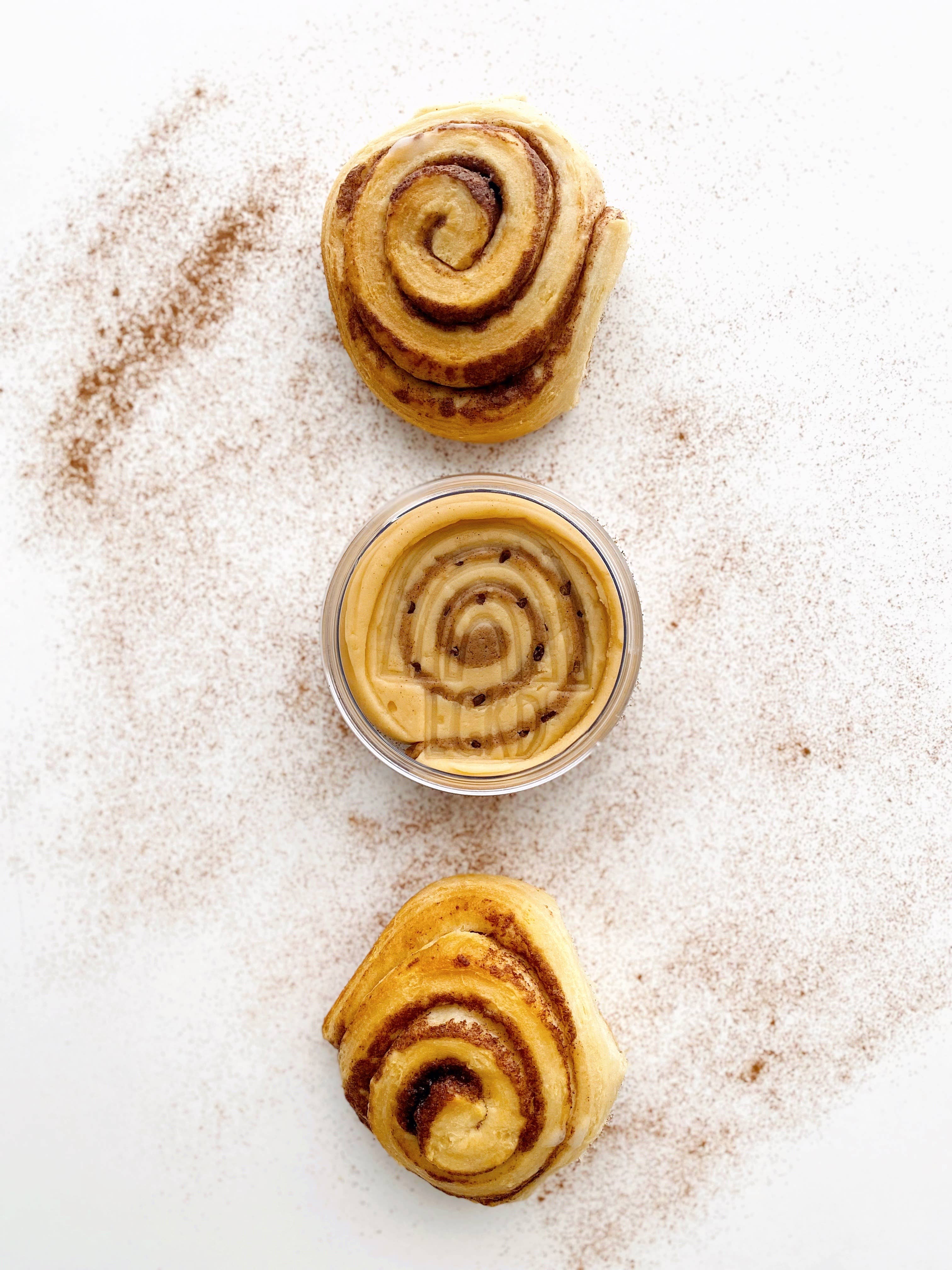 Cinnamon Roll Half Pound Sensory Play Dough