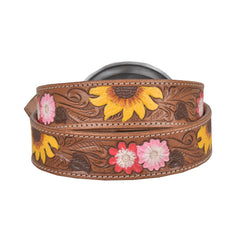 SALE Bouquet Hand-Tooled Belt