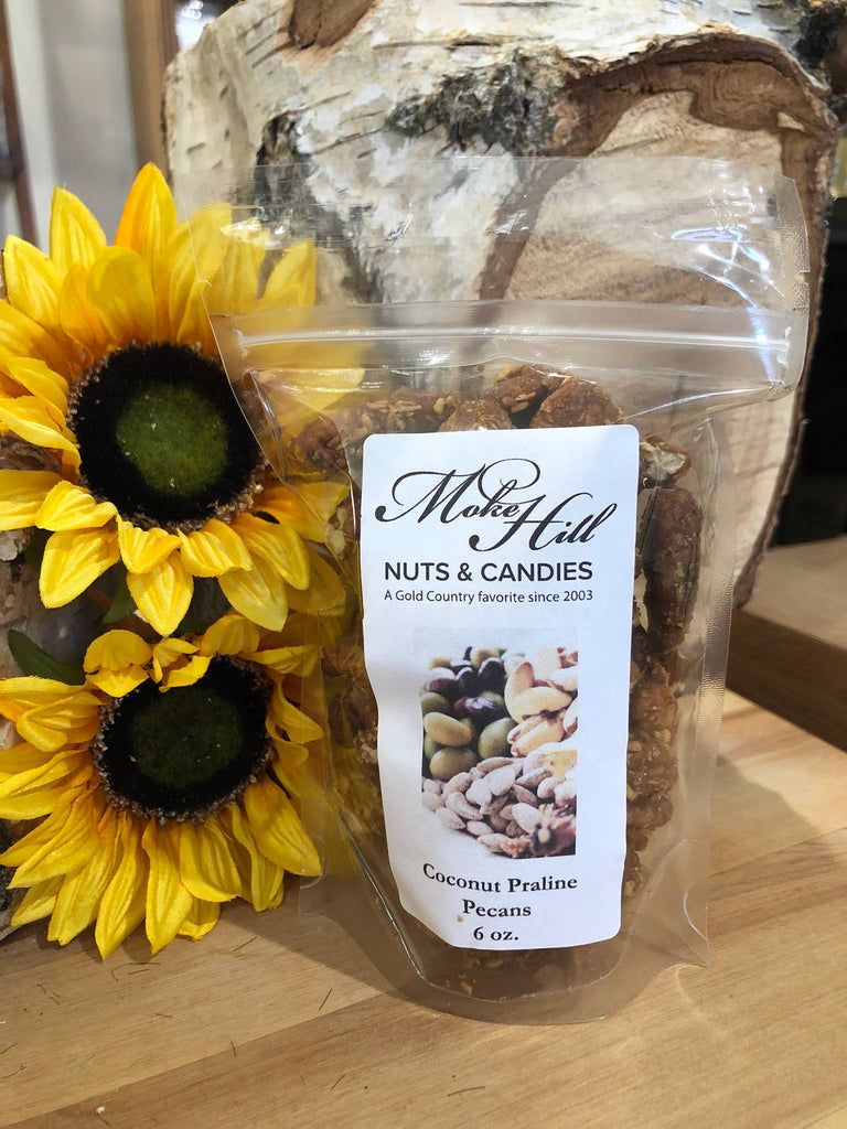 Moke Hill Nuts and Candies - Coconut Praline Pecans