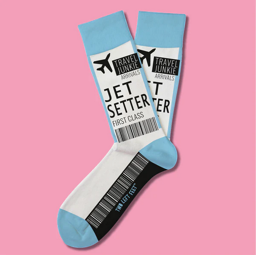 Two Left Feet Funny Socks for Men